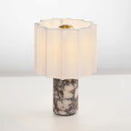 Marmeren LED Tafellamp met Touchbediening voor een Stijlvol Interieur