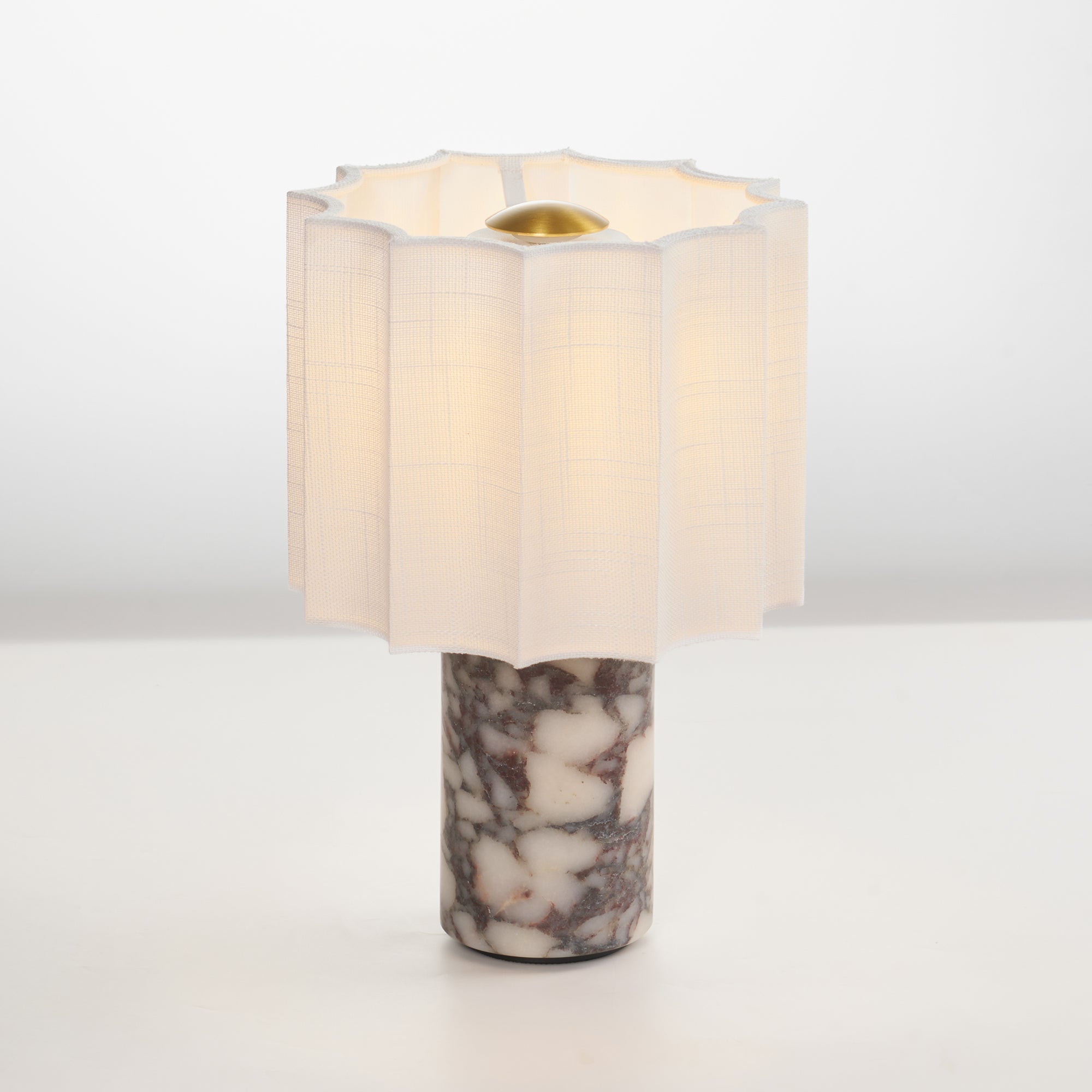 Marmeren LED Tafellamp met Touchbediening voor een Stijlvol Interieur
