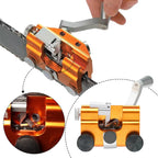 Kettingzaag‑Slijper Met Stevige Aluminiumconstructie En Precieze Handbediening