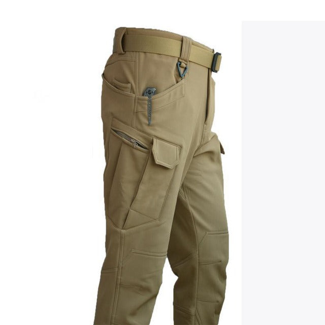 Outdoorkleding voor Heren met Gevoerde Jas en Cargobroek