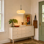 Glazen Hanglamp In Bauhaus Stijl Voor Tijdloze En Moderne Verlichting