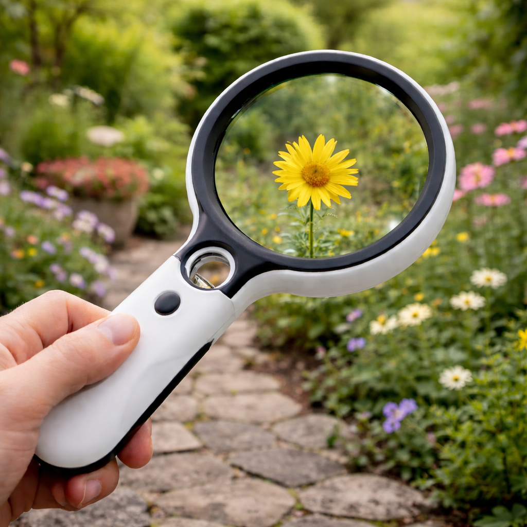 Handloep met Hoge Vergroting en Verlichting