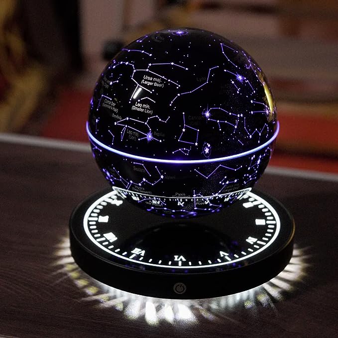 Zwevende Sterrenkaartlamp Met Magnetische Rotatie En Rustige Lichtwerking