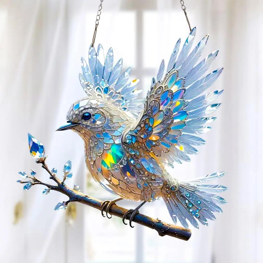 Kristal Vogel Decoratie Acryl Lichtreflectie