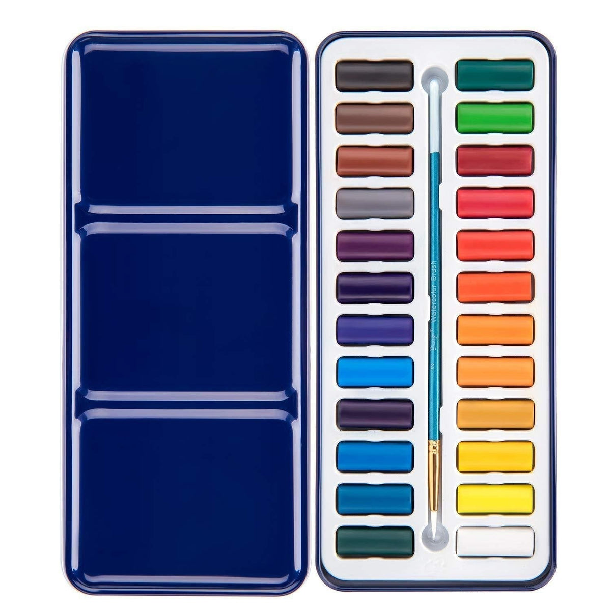 Aquarel Werkboek Met Voorgetekende Sjablonen En Rustgevende Creatieve Inspiratie