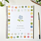 Aquarel Werkboek Met Voorgetekende Sjablonen En Rustgevende Creatieve Inspiratie