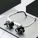 LED Loepheadset Met Verwisselbare Lenzen En Comfortabele Handsfree Constructie