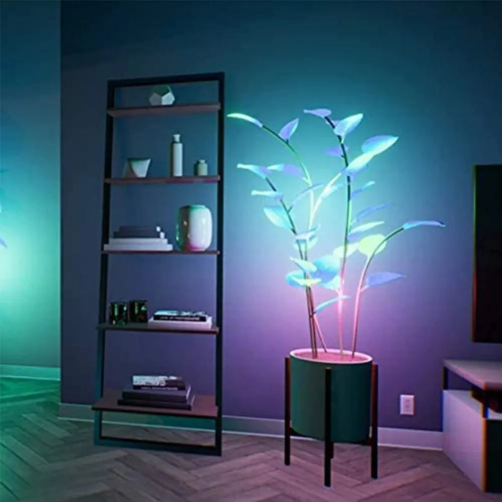 Kunstboom met ledverlichting en appbediening voor binnen