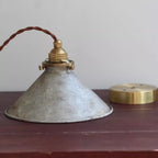 Ronde Hanglamp Met Metalen Behuizing En E14‑Fitting