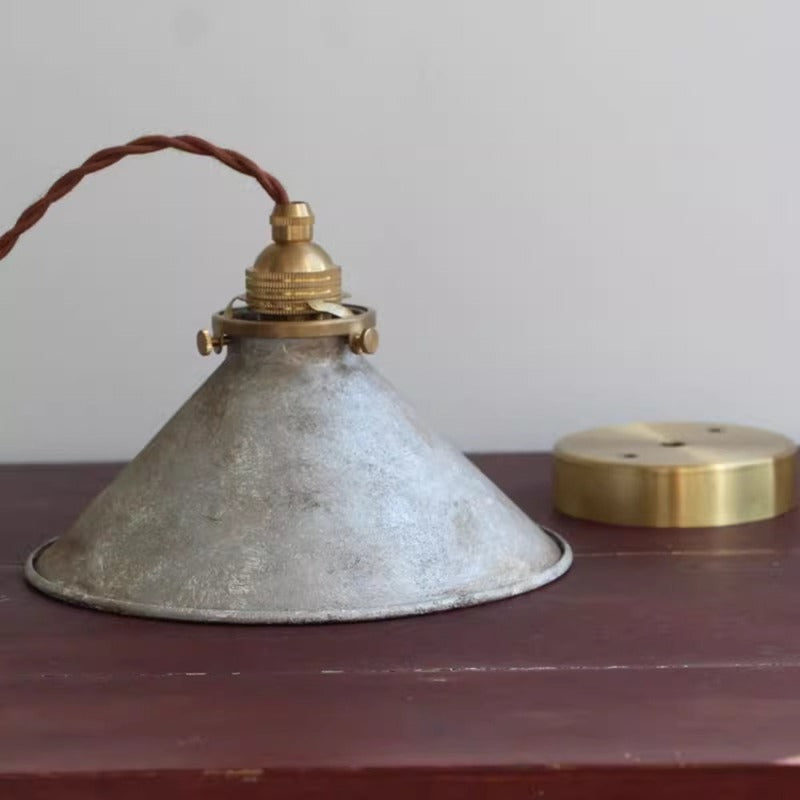 Ronde Hanglamp Met Metalen Behuizing En E14‑Fitting