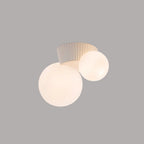 Speelse Plafondlamp Met Dubbele Lichtbollen En Zachte Verlichting