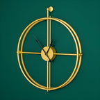 Grote Stille Wandklok met Minimalistisch Design