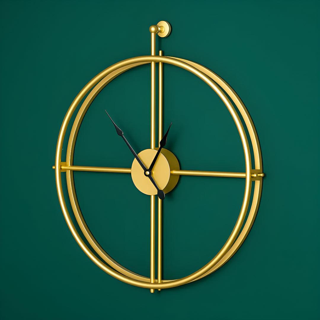 Grote Stille Wandklok met Minimalistisch Design
