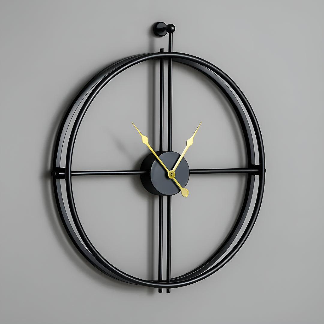 Grote Stille Wandklok met Minimalistisch Design