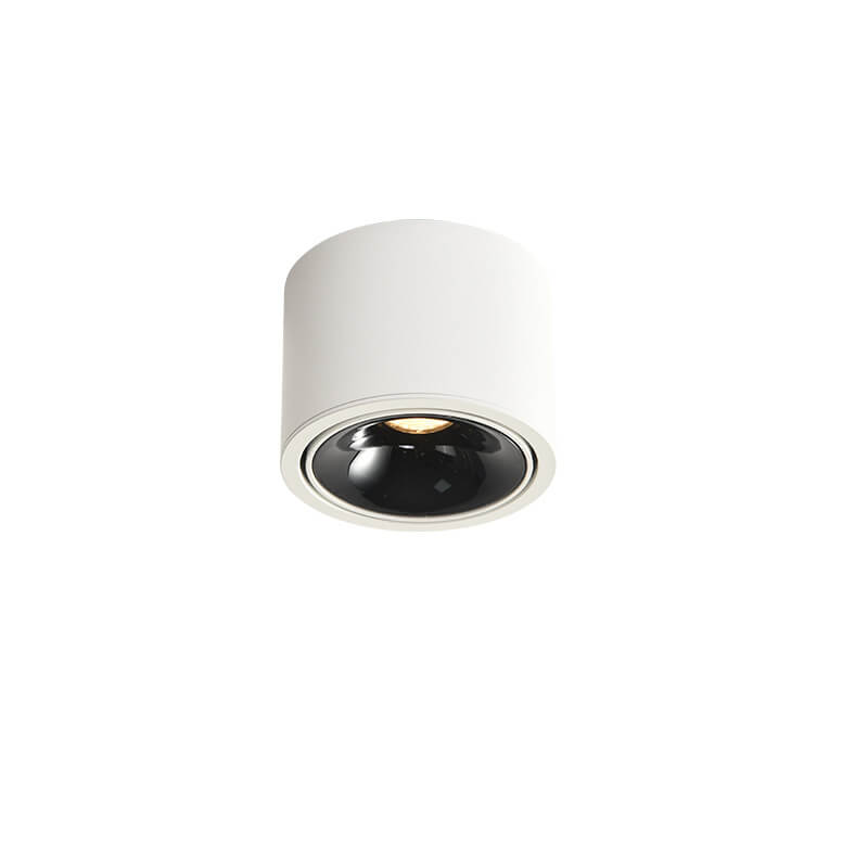 Led opbouwspot rond van aluminium