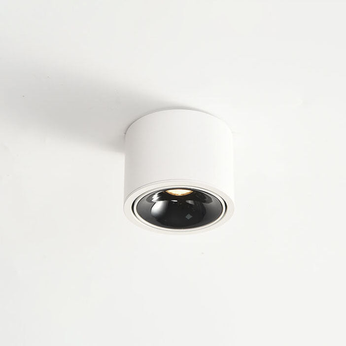 Led opbouwspot rond van aluminium