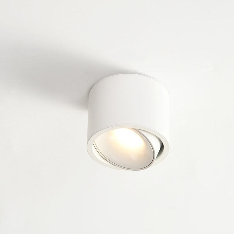 Led opbouwspot rond van aluminium