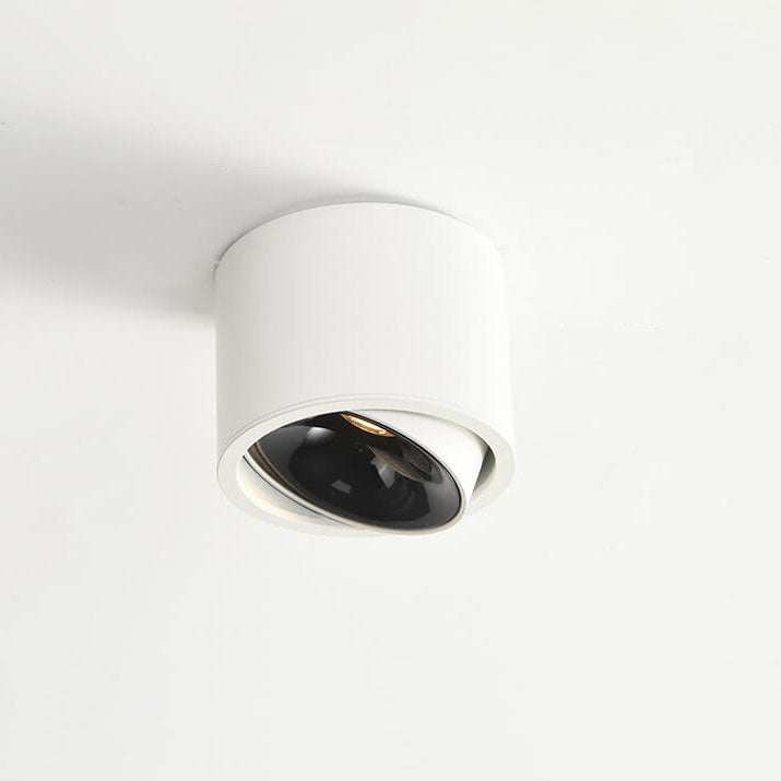 Led opbouwspot rond van aluminium