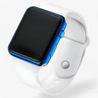 Unisex Digitaal Horloge Met Vierkante Leddisplay En Comfortabele Siliconen Band