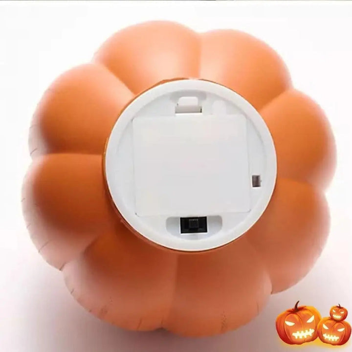 Pompoenlamp met LED-Licht en Timer voor Herfst- en Halloweendecoratie