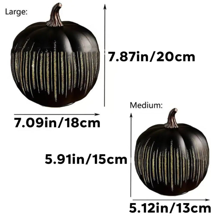 Pompoenlamp met LED-Licht en Timer voor Herfst- en Halloweendecoratie