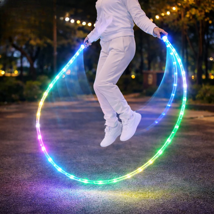 Springtouw Met LED‑Lichtboog En Verstelbare Lengte Voor Dynamisch Trainingseffect