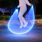 Springtouw Met LED‑Lichtboog En Verstelbare Lengte Voor Dynamisch Trainingseffect