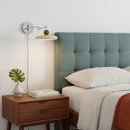Wandlamp Met Ronde Schijf En Geïntegreerde Led Voor Warme Moderne Sfeer