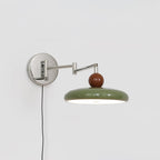 Wandlamp Met Ronde Schijf En Geïntegreerde Led Voor Warme Moderne Sfeer