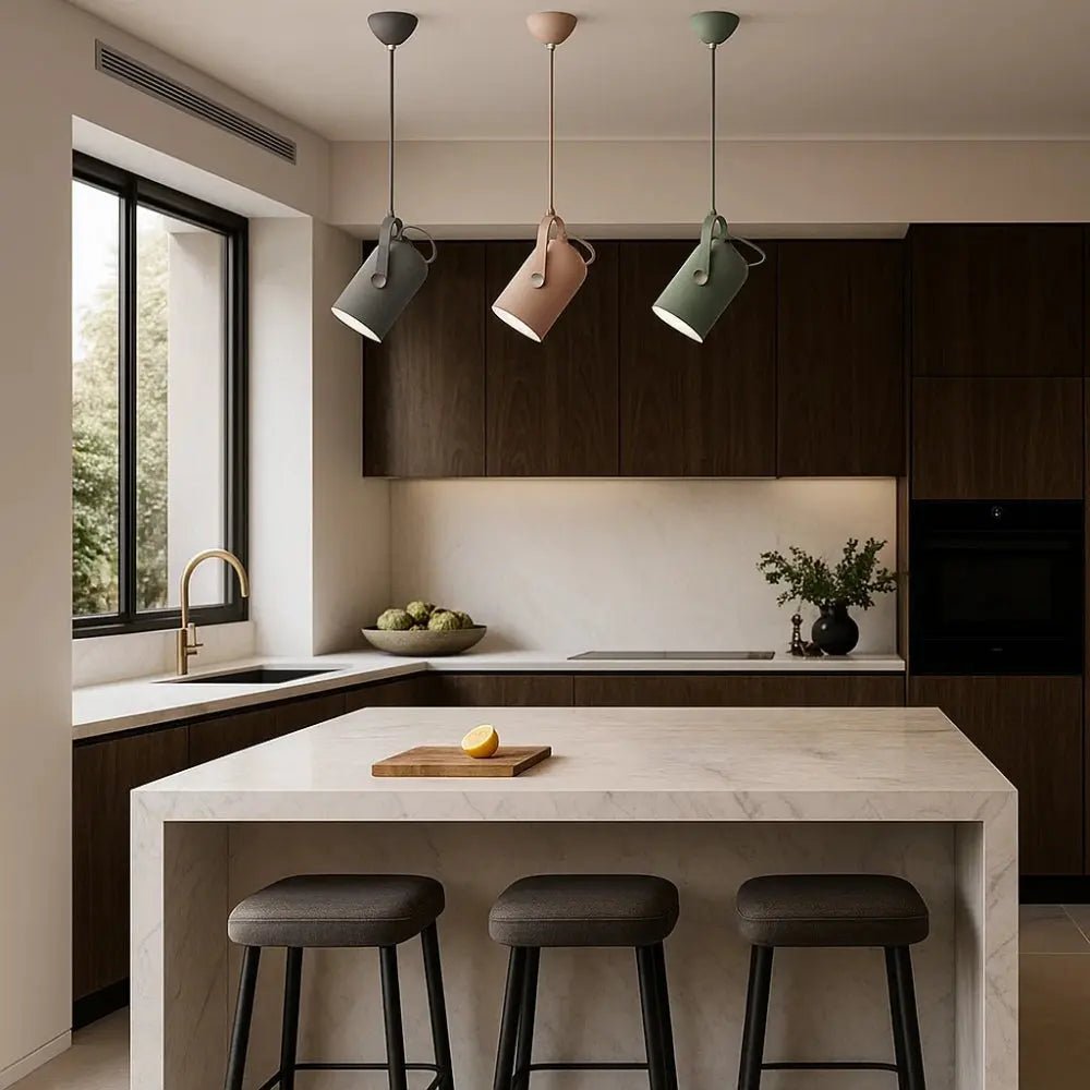 Minimalistische Cilinder Hanglamp Met Gerichte Verlichting