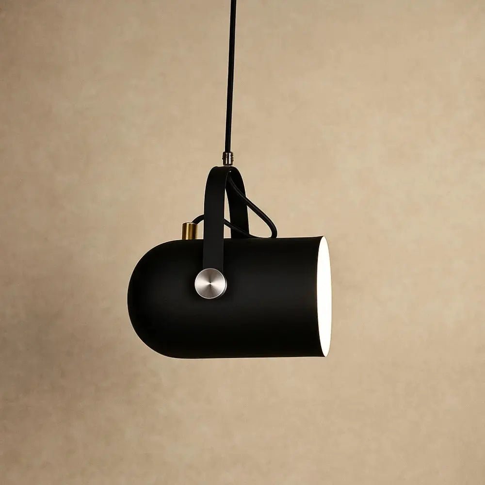 Minimalistische Cilinder Hanglamp Met Gerichte Verlichting