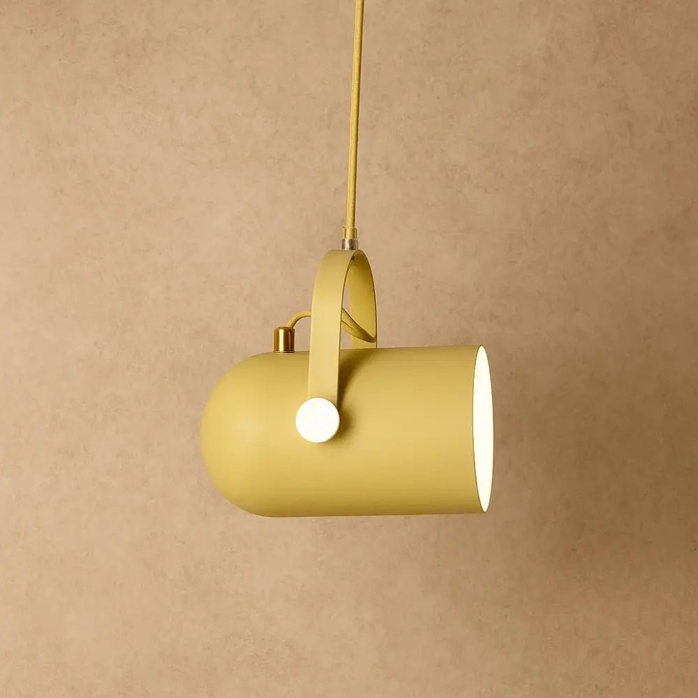 Minimalistische Cilinder Hanglamp Met Gerichte Verlichting