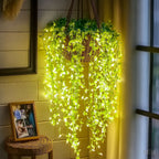 LED‑Bladerenslinger met Warm Licht en Natuurlijke Sfeerdecoratie