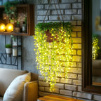 LED‑Bladerenslinger met Warm Licht en Natuurlijke Sfeerdecoratie