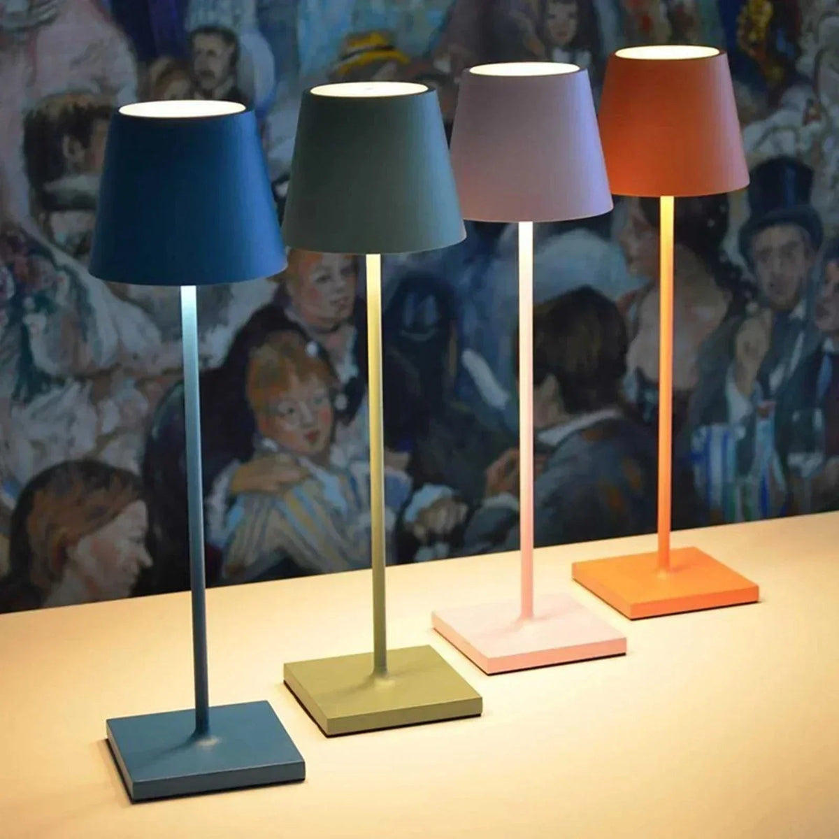 Draadloze Tafellamp Met Luxe Ontwerp En Warm Ledlicht