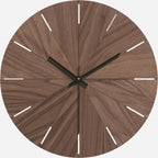 Wandklok Stil Houtlook Modern Rustig Interieuraccent