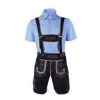 Heren Lederhosen met Bretels in Traditionele Oktoberfest-Stijl