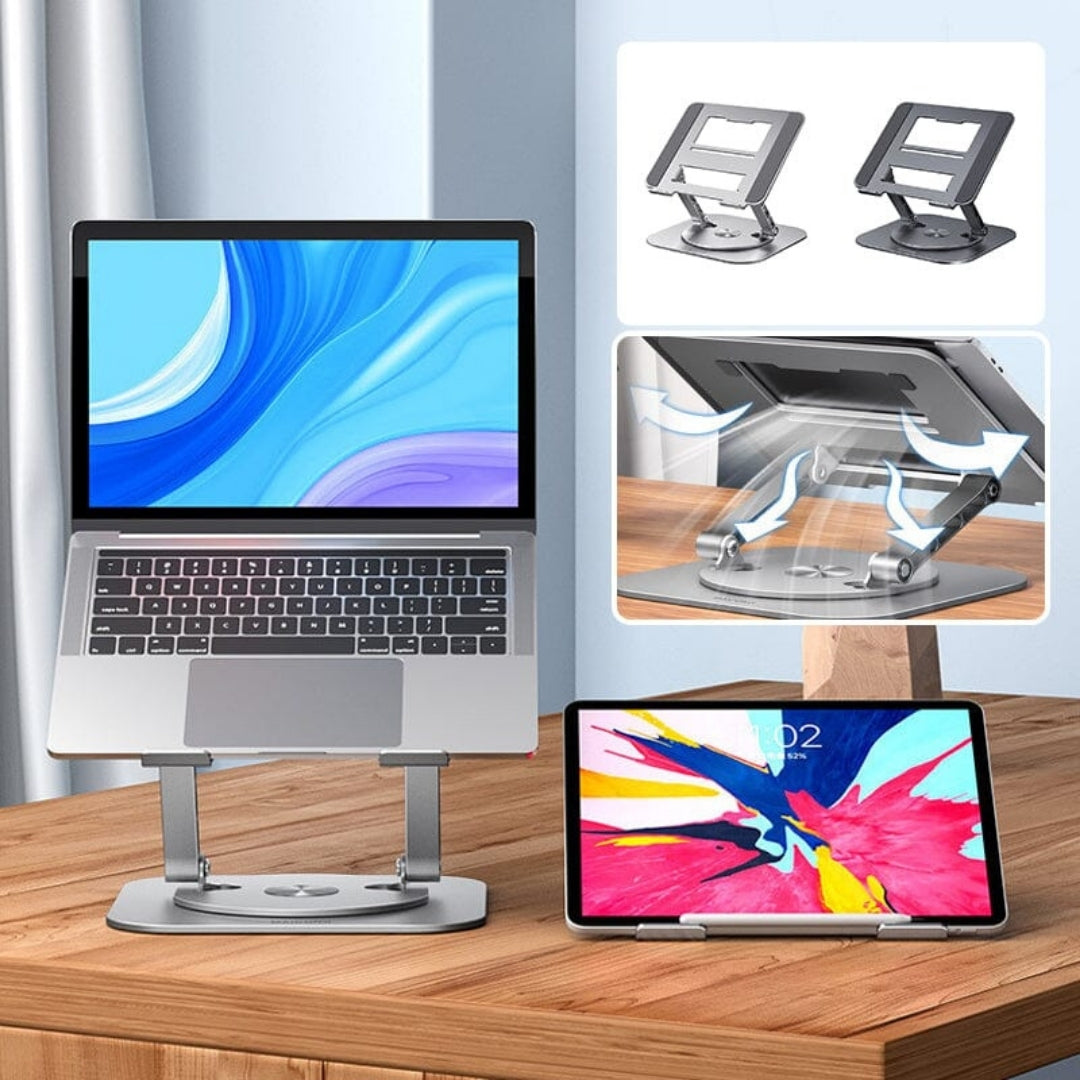 360° Draaibare Aluminium Laptopstandaard