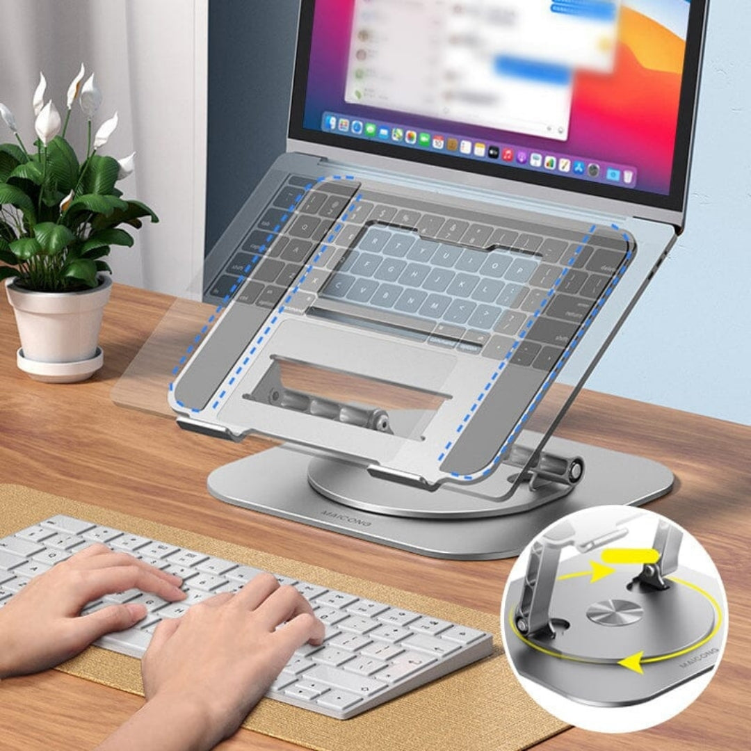 360° Draaibare Aluminium Laptopstandaard