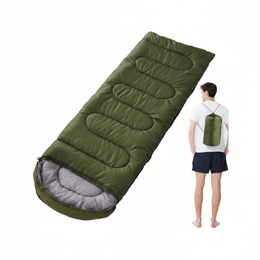 Warme En Ruime Slaapzak Voor Avontuurlijk Kamperen En Comfortabele Buitenovernachtingen
