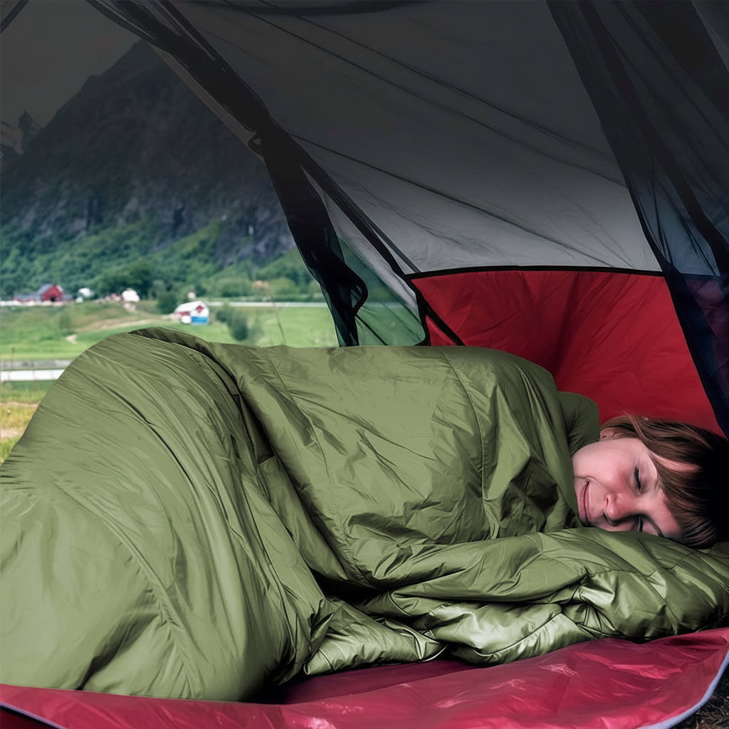 Warme En Ruime Slaapzak Voor Avontuurlijk Kamperen En Comfortabele Buitenovernachtingen