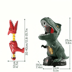 Kinder DINOPOP Blaster met Schuimballen en Dinosaurier Doelspel voor Actief Speelplezier