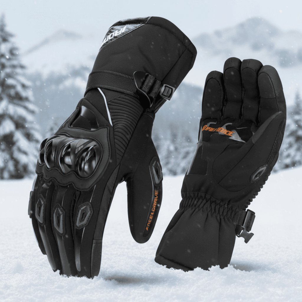 Wintermotorhandschoenen Met Geïsoleerde Warmte En Dagelijkse Weerbestendige Bescherming