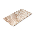 Zachte Badmat met Marmerlook en Antislip Onderzijde voor de Badkamer