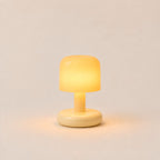 Mini Tafellamp met Zachte Gloed en Compact Batterijontwerp
