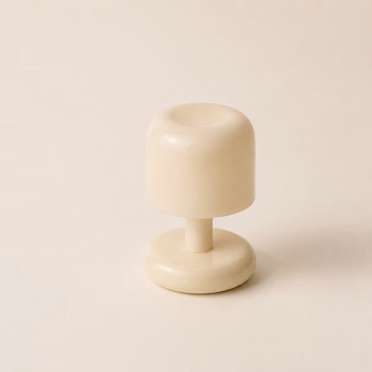 Mini Tafellamp met Zachte Gloed en Compact Batterijontwerp