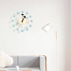 Minimalistische Wandklok Met Stille Beweging En Moderne Structuur