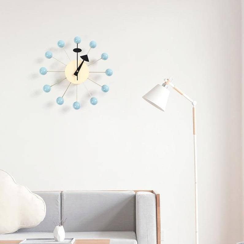 Minimalistische Wandklok Met Stille Beweging En Moderne Structuur