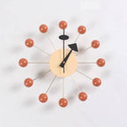 Minimalistische Wandklok Met Stille Beweging En Moderne Structuur