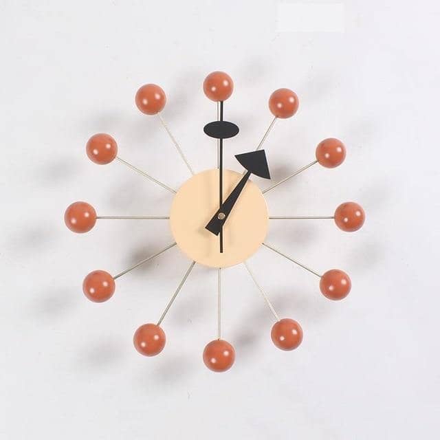 Minimalistische Wandklok Met Stille Beweging En Moderne Structuur